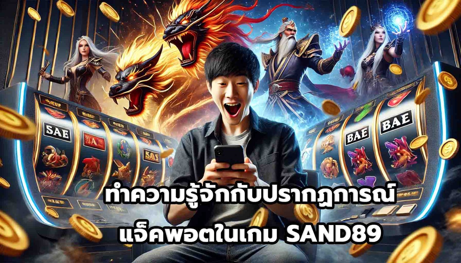 ทำความรู้จักกับปรากฏการณ์แจ็คพอตในเกม SAND89-5