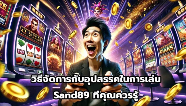 วิธีจัดการกับอุปสรรคในการเล่น Sand89 ที่คุณควรรู้-4