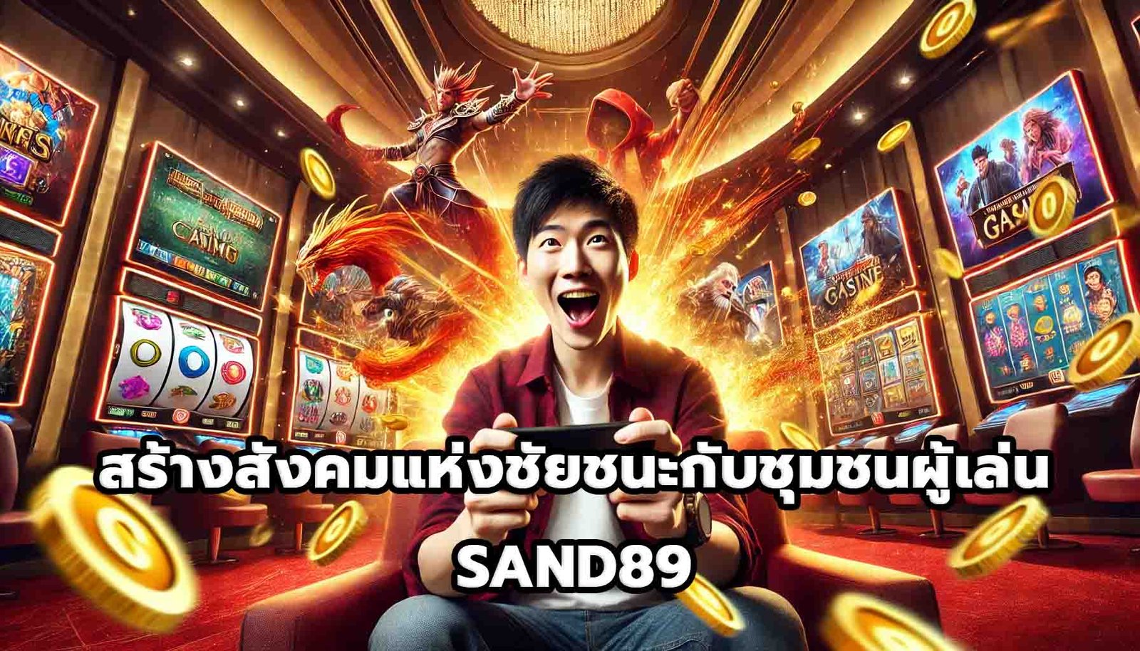 สร้างสังคมแห่งชัยชนะกับชุมชนผู้เล่น SAND89-1