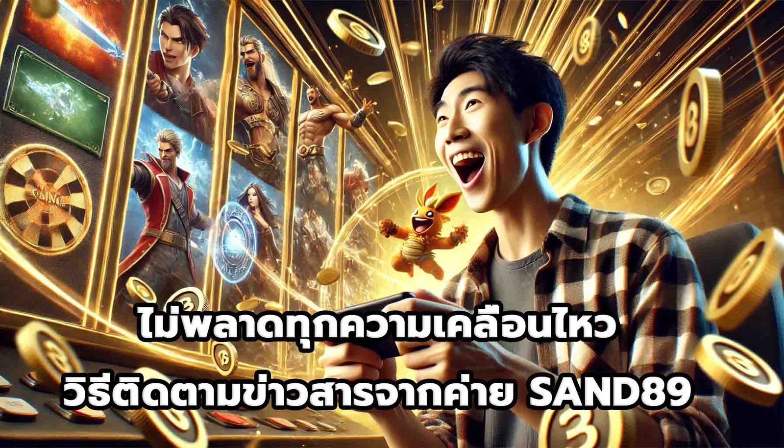 ไม่พลาดทุกความเคลื่อนไหว วิธีติดตามข่าวสารจากค่าย SAND89-2